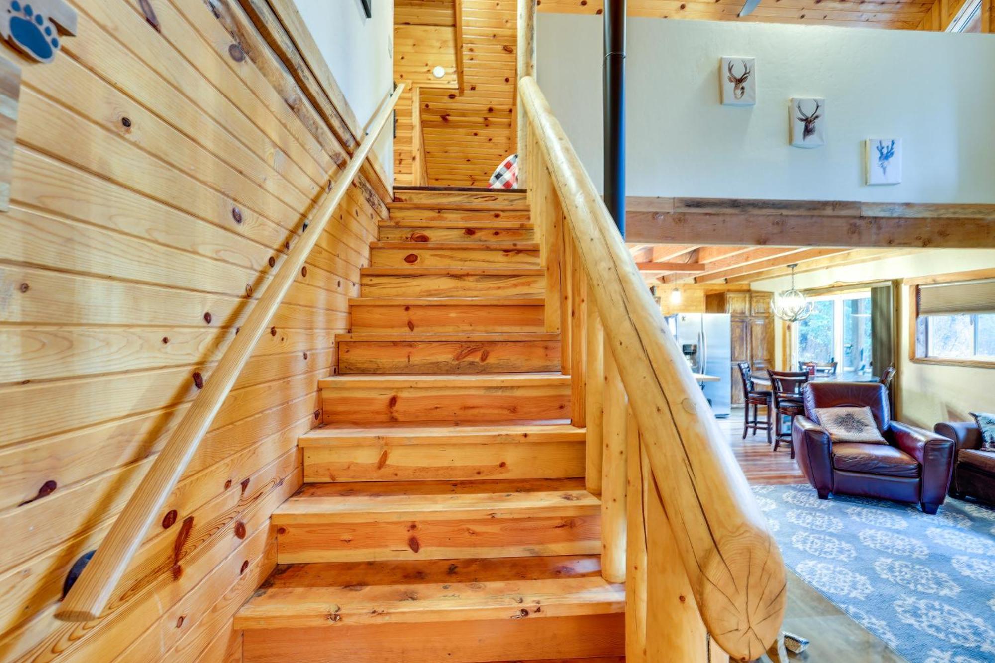 Peaceful Garden Valley Cabin With Private Deck! Crouch Exterior photo