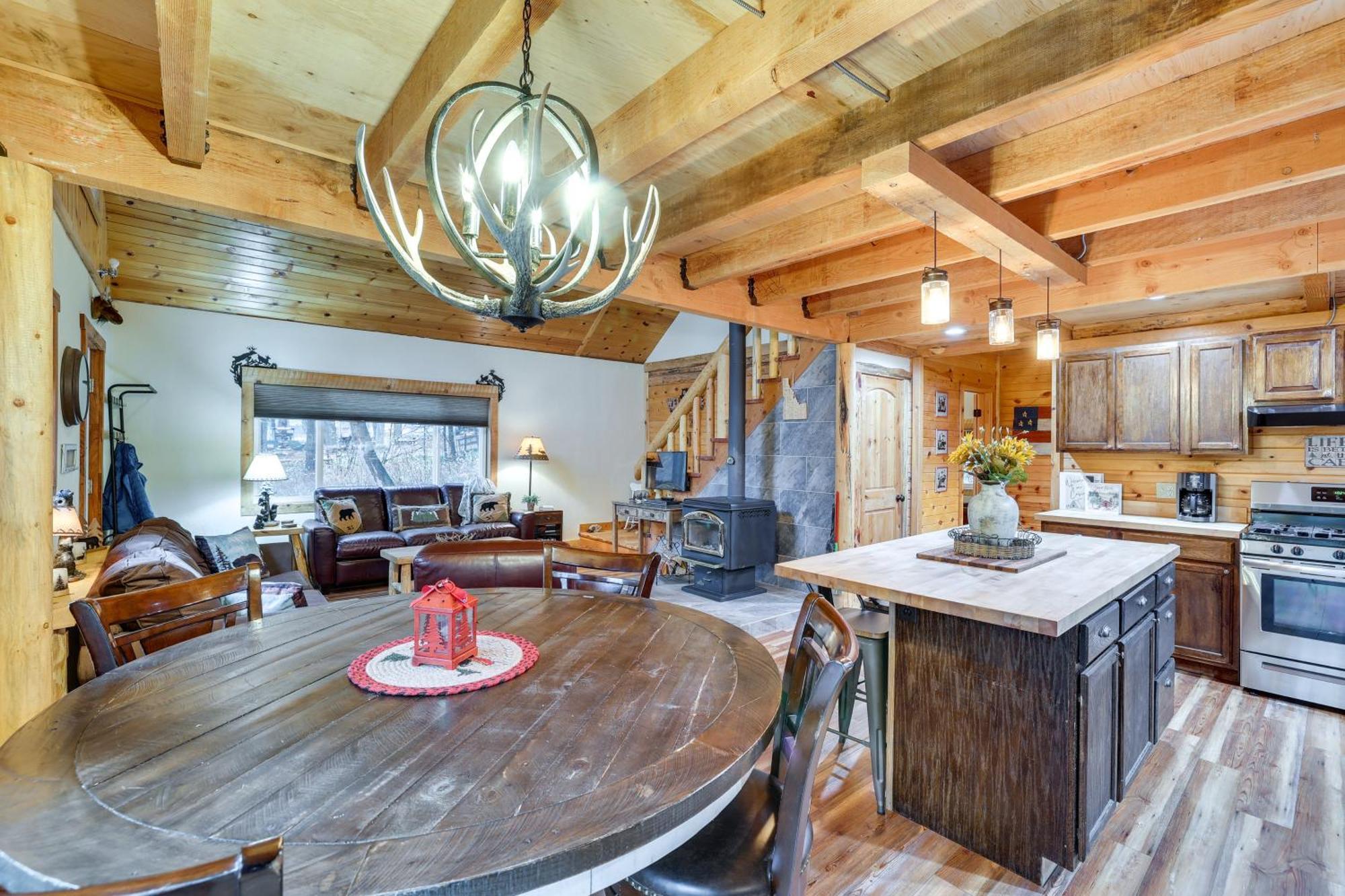 Peaceful Garden Valley Cabin With Private Deck! Crouch Exterior photo