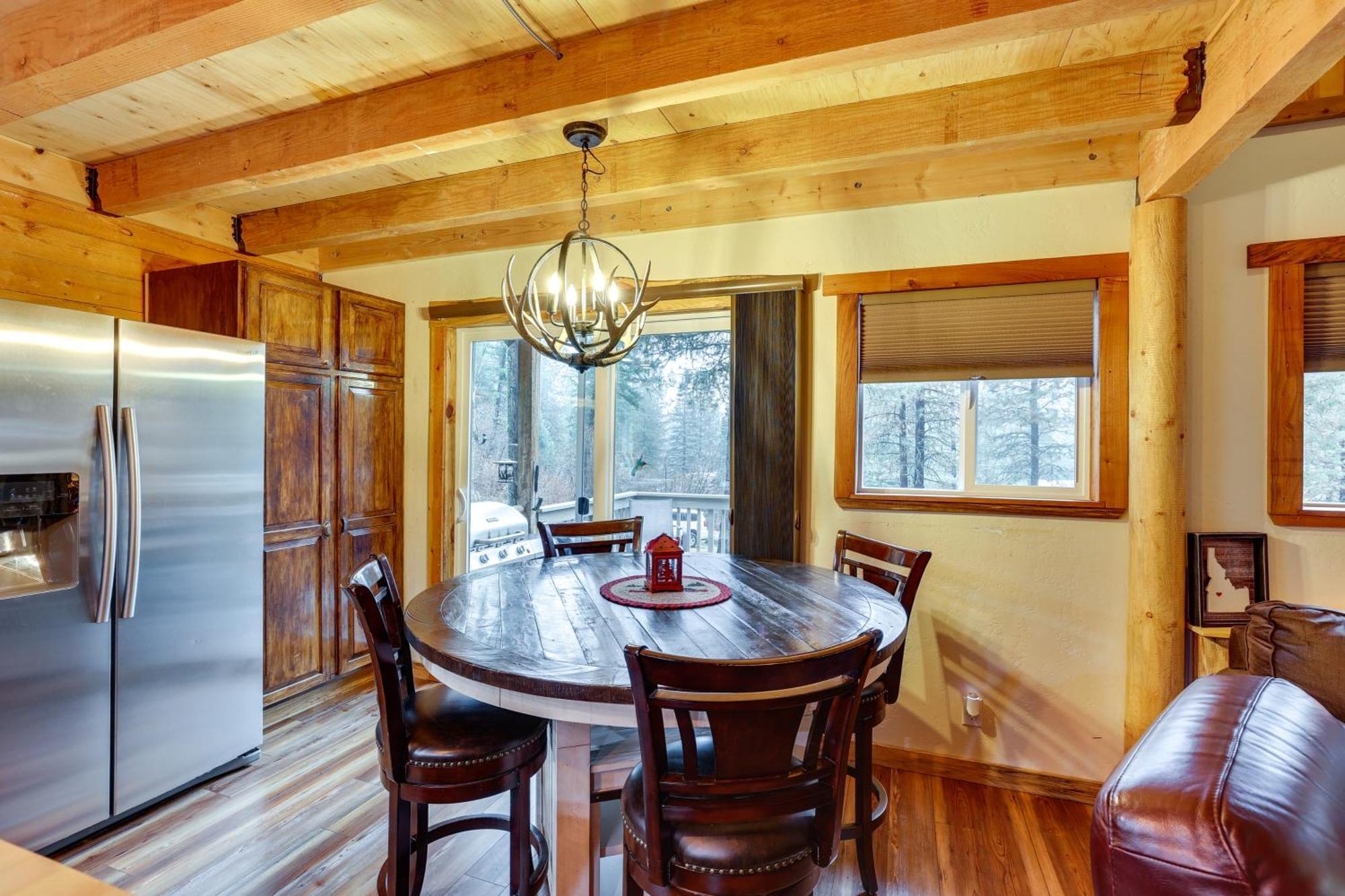 Peaceful Garden Valley Cabin With Private Deck! Crouch Exterior photo