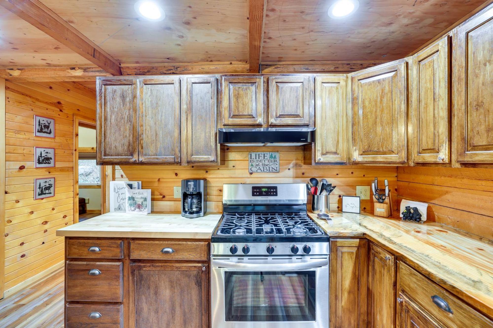 Peaceful Garden Valley Cabin With Private Deck! Crouch Exterior photo